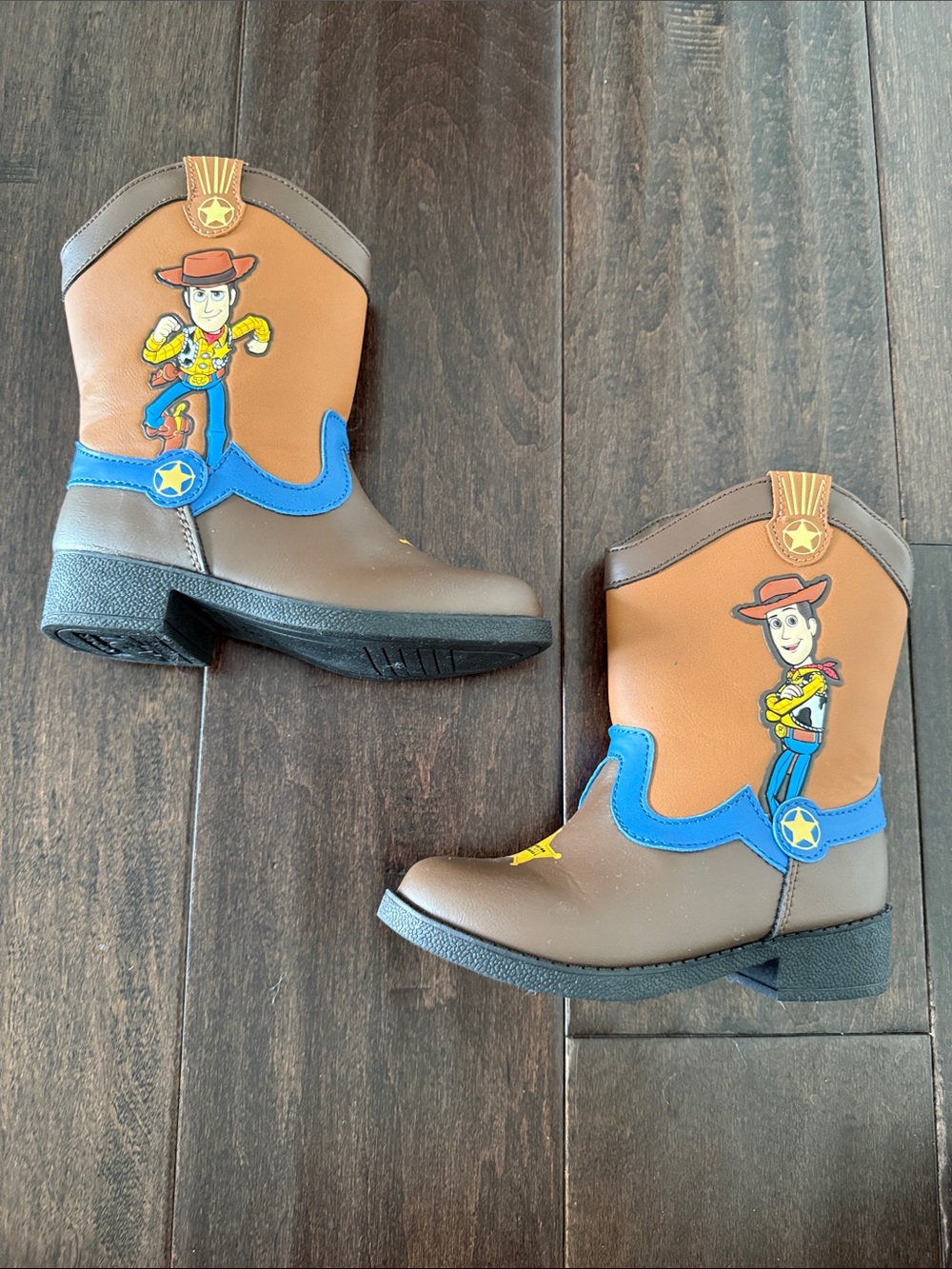 Disney Pixar Toy Story Sheriff Woody Cowboy Boots! Worn one time!